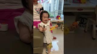 要说带娃，还是小登自己有一套 #亲子互动 #萌娃  #蓓康僖超级能手 #蓓康僖启铂