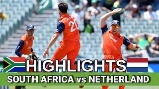 South Africa vs Netherland T20 World Cup Match Highlights 2022 | ICC T20 World Cup 2022