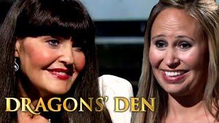 Hilary Devey Reassures Nervous Entrepreneur After Her Mind Goes Blank | Dragon's Den