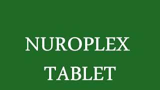 NUROPLEX TAB