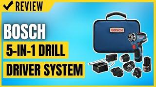 BOSCH GSR12V-300FCB22 12V Max EC Brushless Flexiclick 5-In-1 Drill/Driver System Review