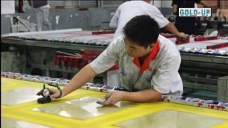 A senior technician share the experience of making screen printing frame_gold-up