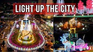 Watch the Mesmerizing Beautiful View of Accra at Night | Light up the City