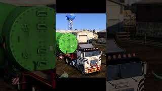 FREIGHTLINER White Tiger Takes On The TOUGHEST Cargo in ETS2 #shorts #gaming