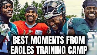 Best Moments From Eagles 2024 Training Camp 