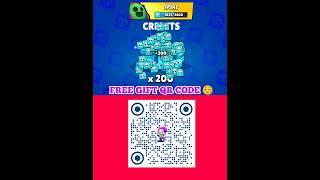 FREE GIFT QR CODE ️ ️️️#brawlstars #shorts