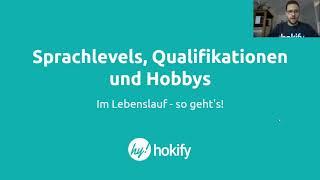 Sprachlevels, Qualifikationen & Hobbys im Lebenslauf - hokify Karrieretipps #5