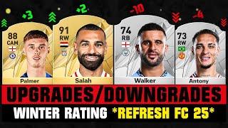 FIFA 25 | BIGGEST PREMIER LEAGUE WINTER RATING UPGRADES & DOWNGRADES (EA FC 25)!  ft. Salah, Palm