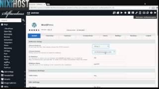 Installing WordPress with Softaculous in cPanel