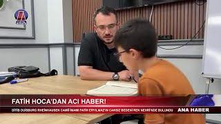 FATİH HOCA’DAN ACI HABER! CANSIZ BEDENİ REN NEHRİ’NDE BULUNDU