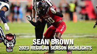 Sean Brown 2023 Regular Season Highlights | NC State DB