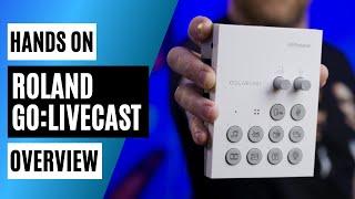 Roland GO:LIVECAST - Smartphone Streaming Studio for Content Creators | Hands-On with Seth Miranda