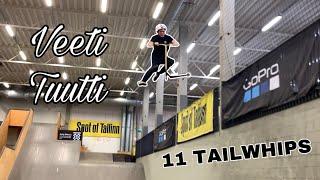 WORLD FIRST 11 TAILWHIPS ON A SCOOTER - VEETI TUUTTI