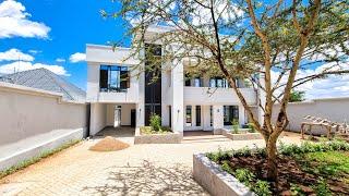 TOURING a 3 LEVELS 5 BEDROOM MODERN CONTEMPORARY DESIGN HOME | MANICURED GARDEN | PERIMETER WALL