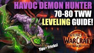 Havoc Demon Hunter The War Within Leveling Guide! Tips and Tricks!