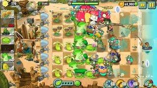 Plants vs Zombies 2 Big Wave Beach - Day 28 || Gameplay Walkthrough