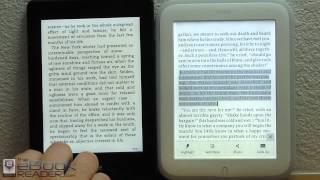 Kindle Paperwhite 2 vs Nook GlowLight Comparison Review