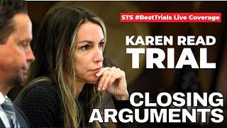 STS #BestTrials Live Coverage:  Karen Read Trial Closing Arguments + Verdict Watch Begins
