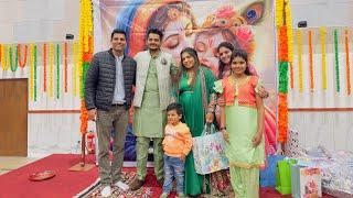 Baby Shower party and Ganesh Visarjan | Indian Family in UK 