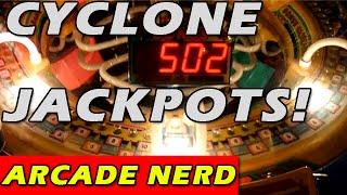 Cyclone Jackpots! - Arcade Nerd | Arcade Ticket Win Game Play​​​