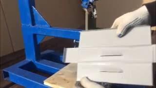 Самодельный пресс для просечки жалюзи (louver homemade press diy)