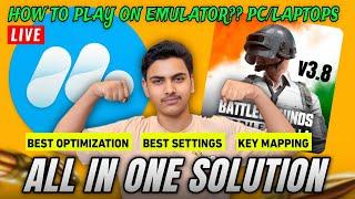 4K Special How to Play BGMI on Emulator PC/Laptop | MuMu Player 12 Updated  ALL IN ONE LIVE