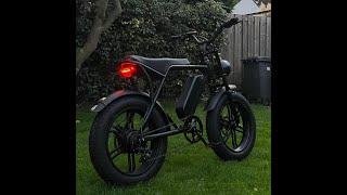 OUXI V8 Electric Bike-How to change MPH from KMH