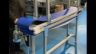 Folding Conveyor for Compact Spaces and Easy Storage at C-Trak Ltd