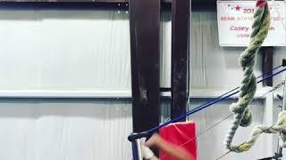 Toe Shoot Blinds - 11 Year Old Level 10 Gymnast Isabella Kenny