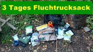 3 Tages Fluchtrucksack  vom Krisen Profi