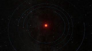 Exoplanets Orbiting Barnard’s Star Animation
