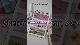 Sketchbook ideas-3|easy sketchbook inspo|#shorts #sketchbookideas #aesthetic #trending