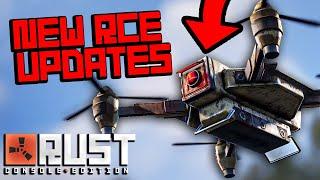 RUST CONSOLE UPDATES! Drones, Ziplines & Bikes?! RCE NEWS