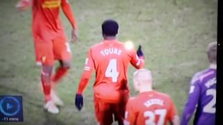 Simon Mignolet Punches Aly Cissokho LFC v FFC