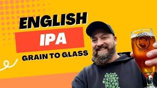 Brewing English IPA Grain to Glass #craftbeer #homebrewer #craftbeerlover #homebrewing