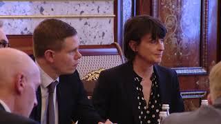 Встреча Вячеслава Макарова с делегацией Альтинга Республики Исландия