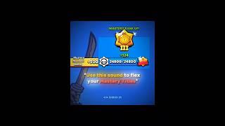If You've Got MASTERY TITLES, Use This Sound to Flex Them  #brawlstars #shorts #1000masteries