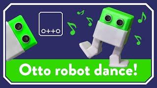 Otto DIY Arduino robot can dance almost ANY electronic music