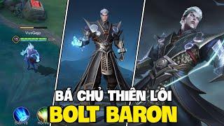 VUX MỘT NGÀY LEO RANK VỚI TƯỚNG MỚI BOLT BARON BÁ CHỦ THIÊN LÔI LIÊN QUÂN MOBILE