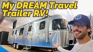 This is my DREAM travel trailer! 2025 Airstream Classic 33FB with a timeless interior!