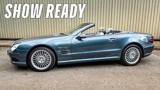 Taking The Mercedes SL55 AMG To A Local Car Show