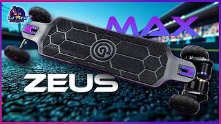 2024 REFRESH EDITION - Ownboard Zeus Max 2WD Electric Skateboard Full Review. Linnpower Gear Drive.