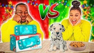 CHEAP VS EXPENSIVE CHRISTMAS PRESENTS CHALLENGE 