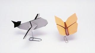 Paper Clip Stand for Origami - Origami Tip #5