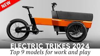 Newest 3-Wheel Electric Bicycles with Large Cargo Racks (Buyer's Guide for 2024)