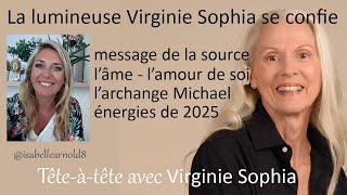 Virginie Sophia canal et médium messagère de la source.