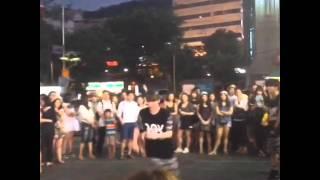 [Fancam] 140705 J-Hoon (B.I.G) Dance Solo @ Myeongdong Street