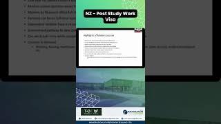 NZ - Post Study Work Visa || Immigration Advisers New Zealand Ltd