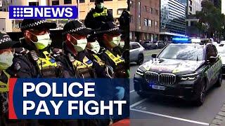 Victoria Police industrial action escalates | 9 News Australia