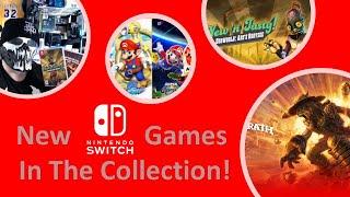 New Nintendo Switch Games! In the Collection of Gunner Gamer Entertainer!